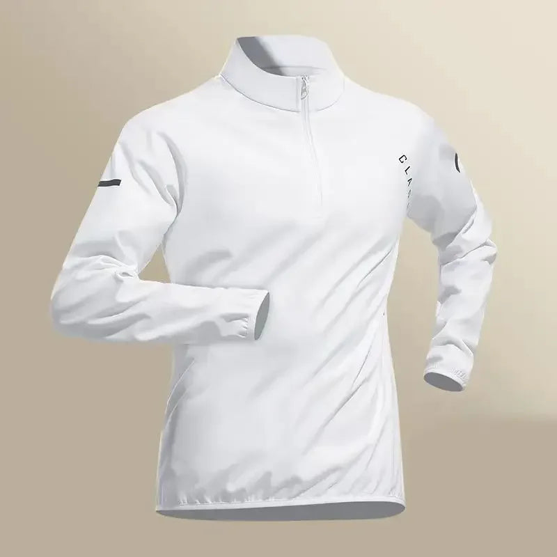 Maxwell | Men's Long Sleeve Quarter-Zip Activewear Set - Image 2