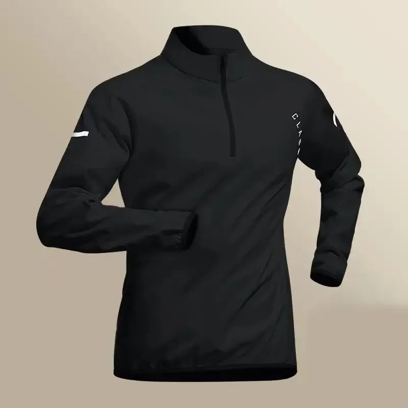 Maxwell | Men's Long Sleeve Quarter-Zip Activewear Set - Image 4