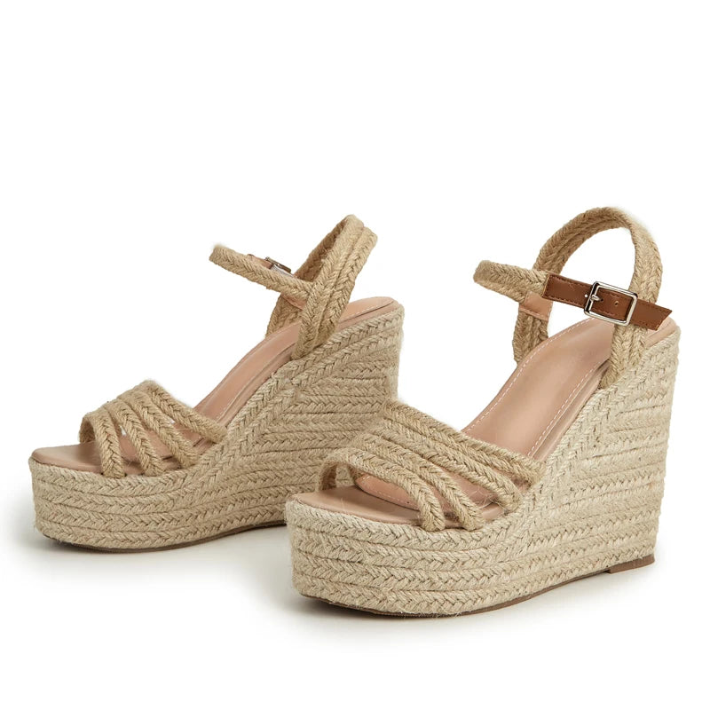Image of Melinda | Women's Ankle Strap Wedge Sandals