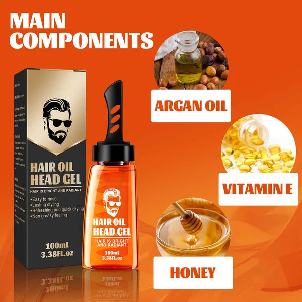 Men's 2-in-1 Styling Gel Comb