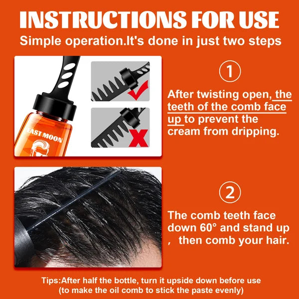Men's 2-in-1 Styling Gel Comb
