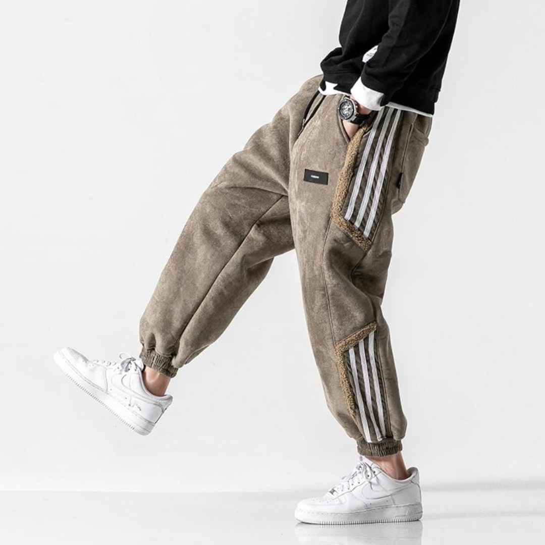 Men's Athletic Sweatpants | Stripe Pattern
