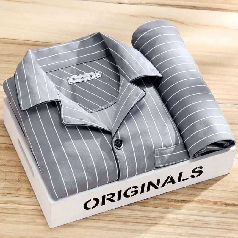 Men's Button-Down Pajama Set