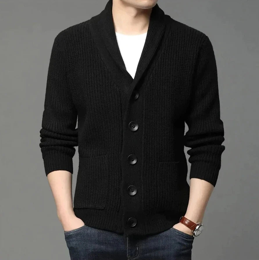 Men's Button-Up Cardigan Sweater