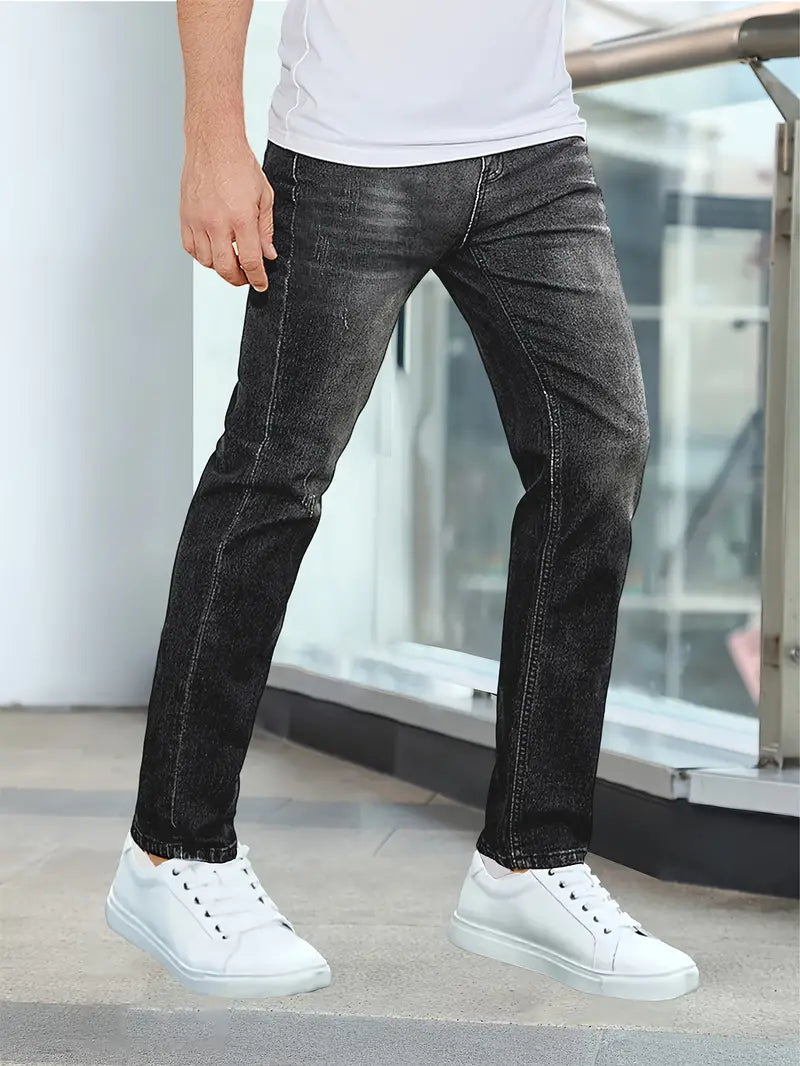 Men's Casual Relaxed-Fit Comfort Jeans