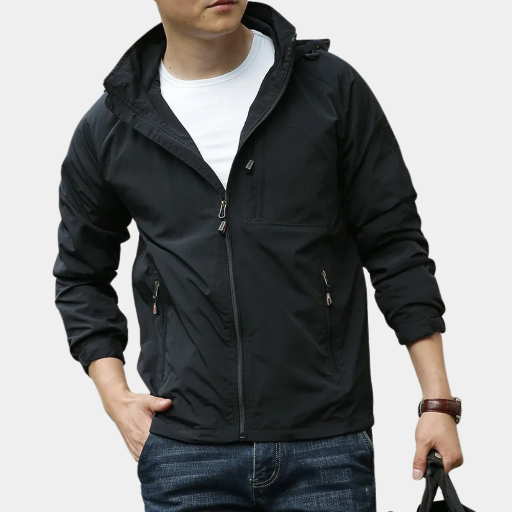 Men's Casual Zip-Up Jacket