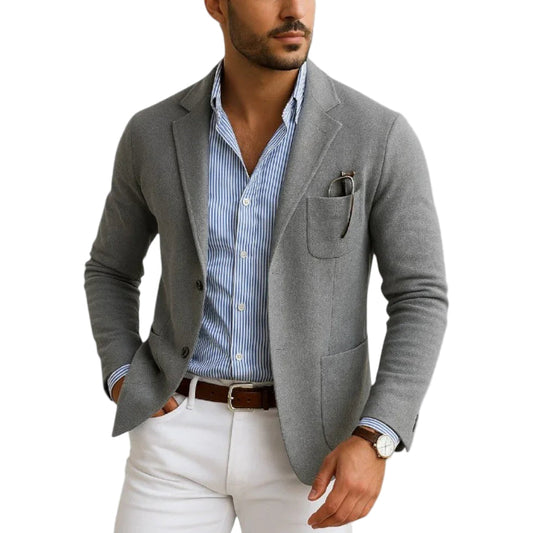 Men's Classic Lapel Blazer