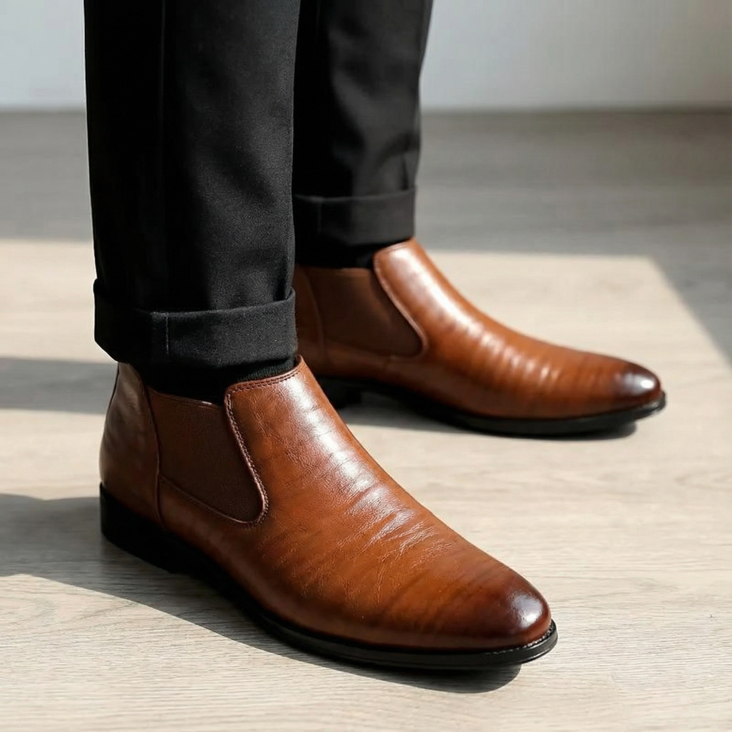Men's Classic Leather Chelsea Boots