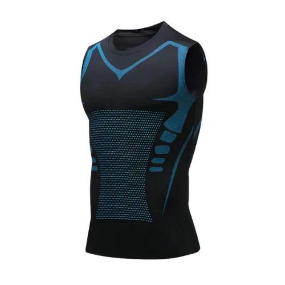 Men's Compression Shapewear Tank Top – Chest and Stomach Slimming Undershirt, Invisible Under Clothes