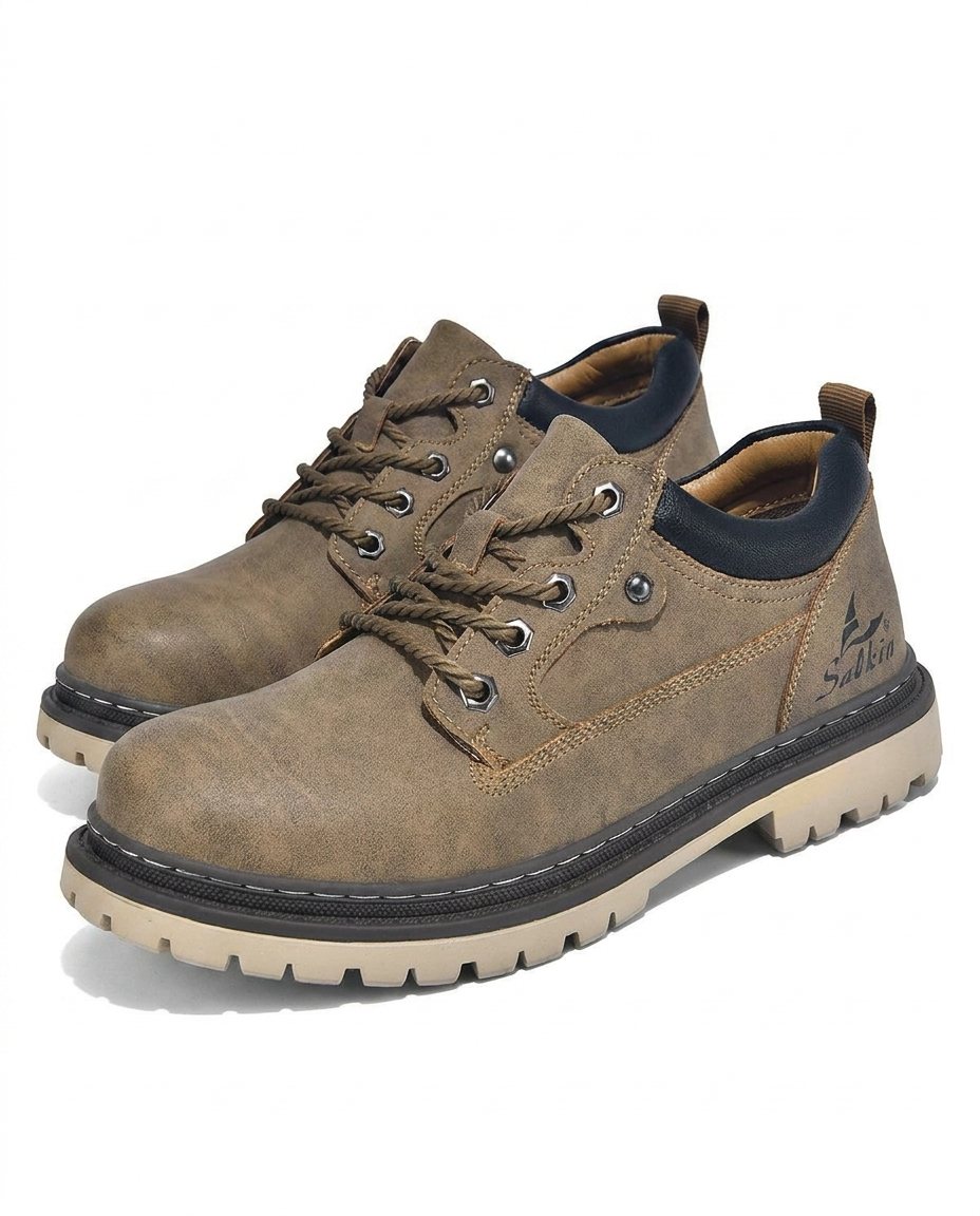 Men's Durable Leather Work Boots