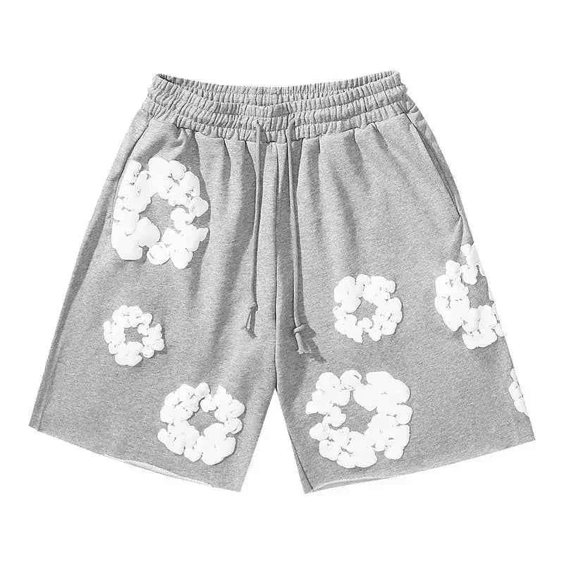 Men's Floral Print Summer Shorts – Bold Streetwear Style