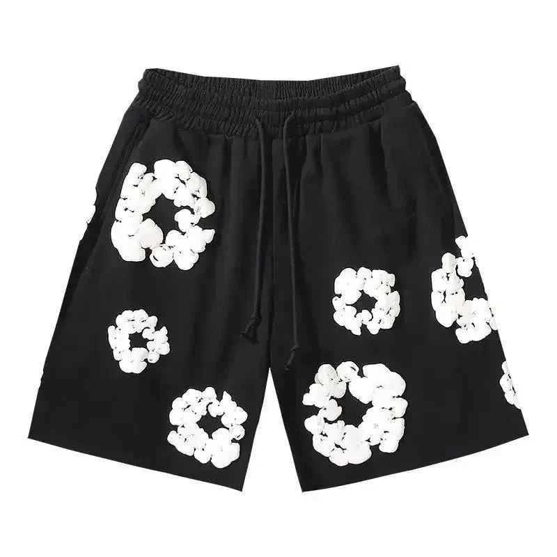 Men's Floral Print Summer Shorts – Bold Streetwear Style
