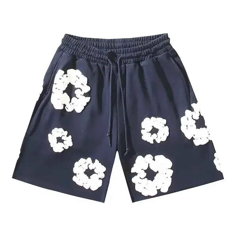 Men's Floral Print Summer Shorts – Bold Streetwear Style