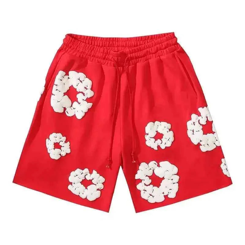 Men's Floral Print Summer Shorts – Bold Streetwear Style