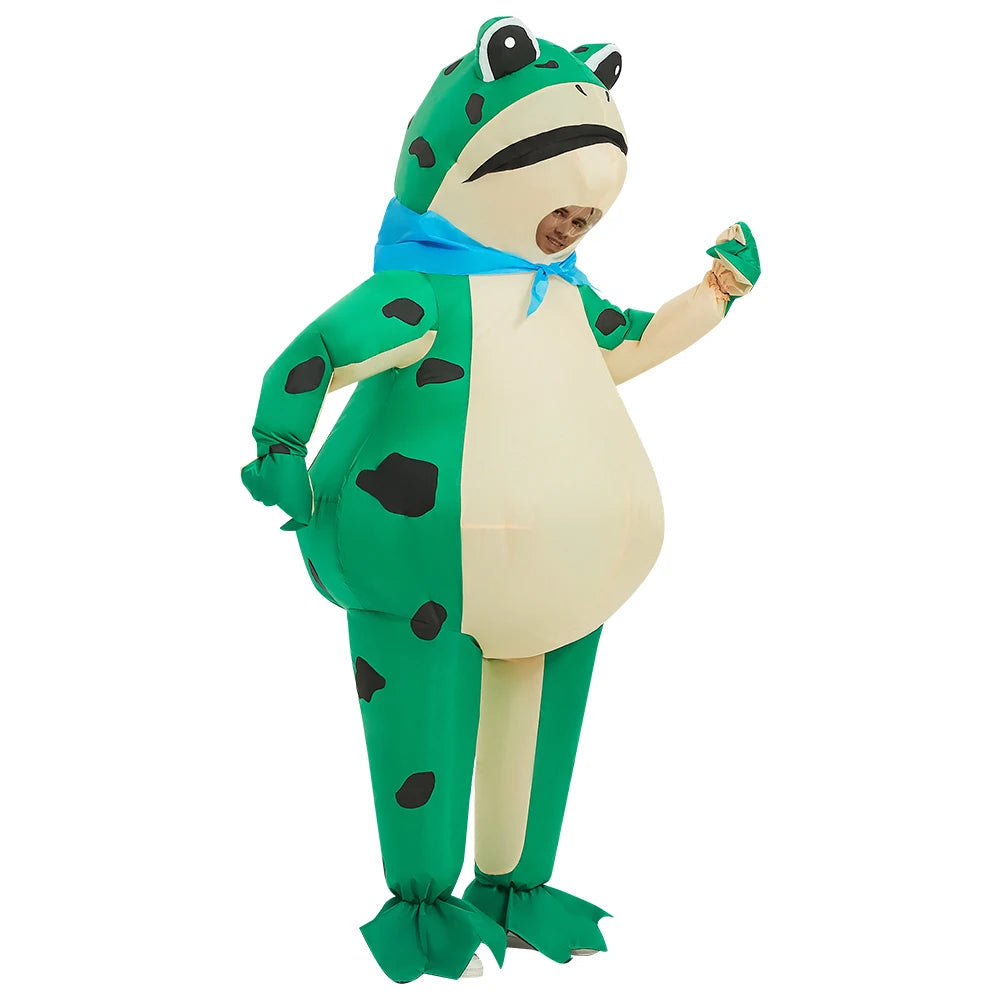 Men's Inflatable Frog Halloween Costume