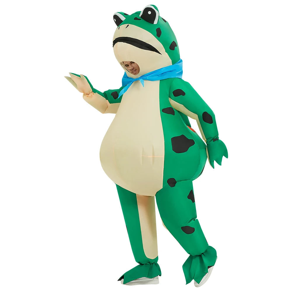 Men's Inflatable Frog Halloween Costume