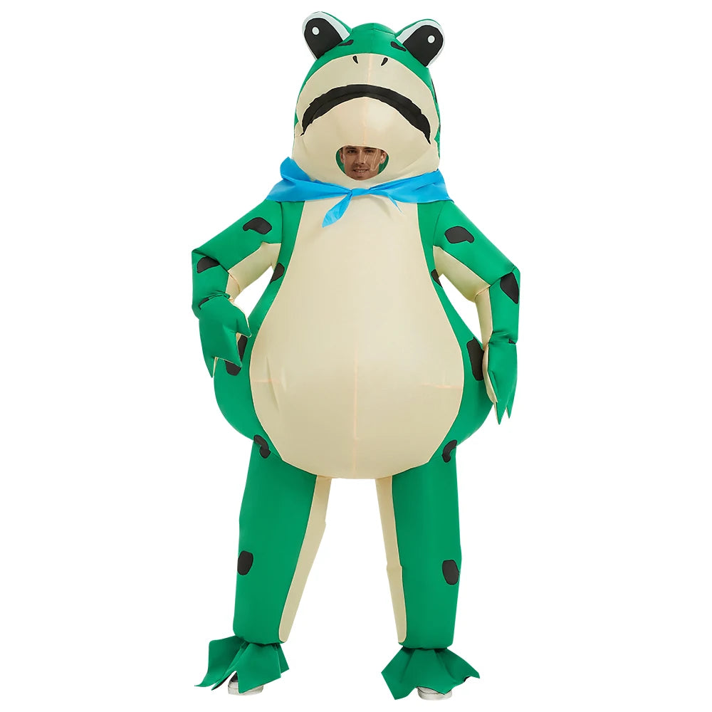 Men's Inflatable Frog Halloween Costume