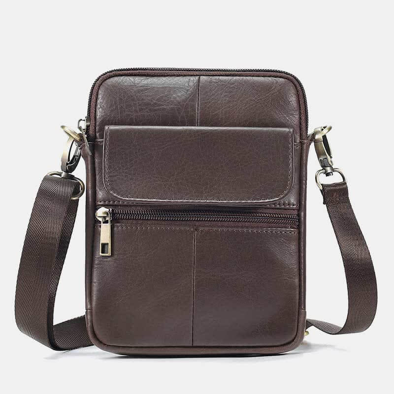 Men's Leather Shoulder Bag