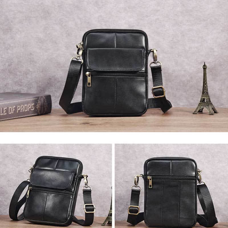 Men's Leather Shoulder Bag