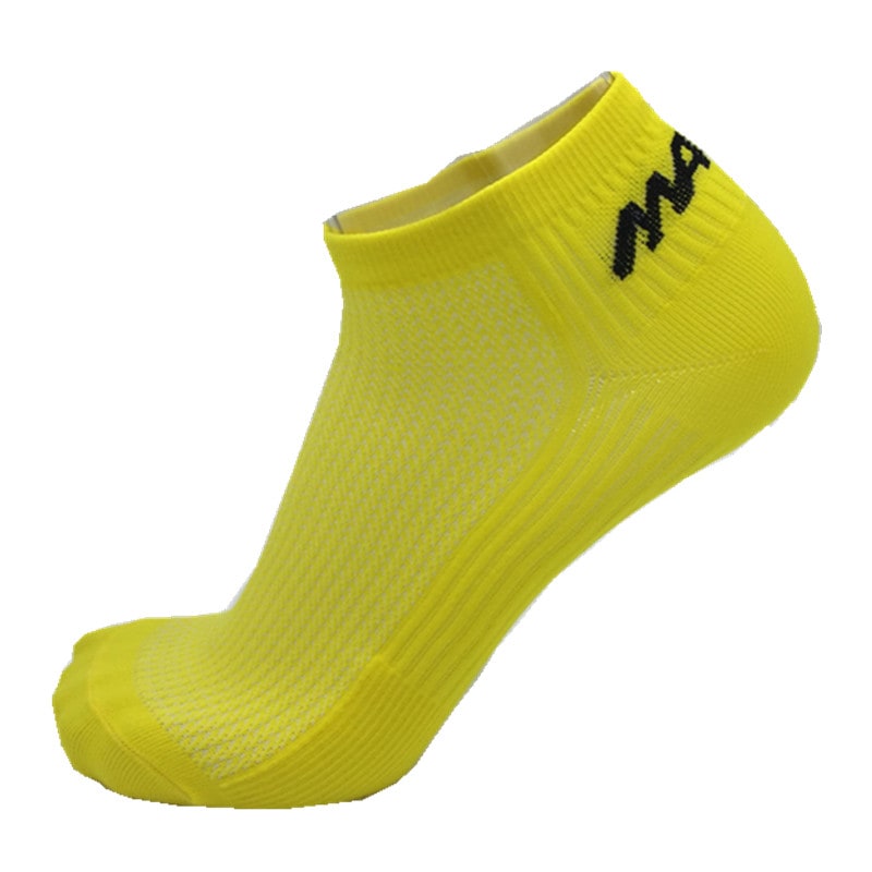 Men's Low-Cut Ankle Cycling Socks with Breathable Mesh and Arch Support