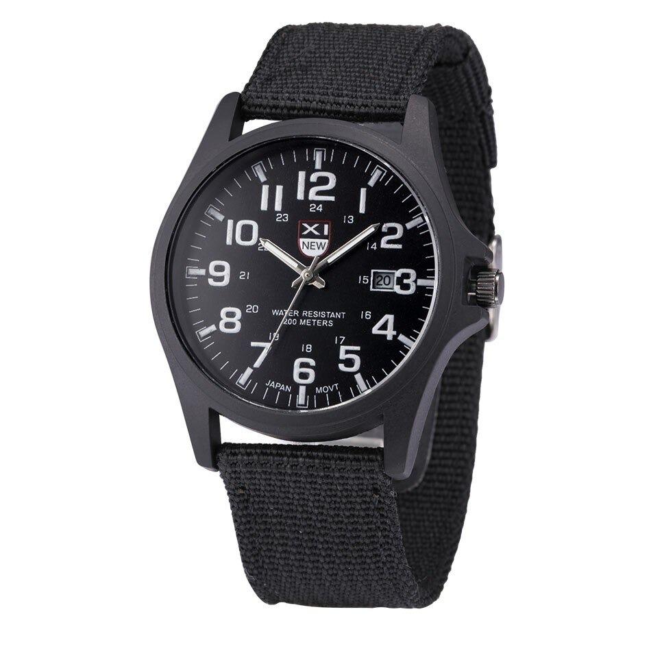 Men's Military Luminous Wristwatch with Stopwatch