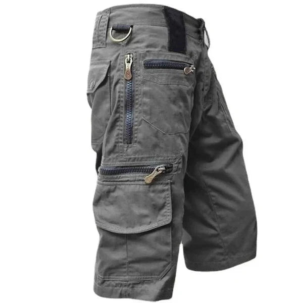 Men's Multi-Pocket Outdoor Cargo Shorts