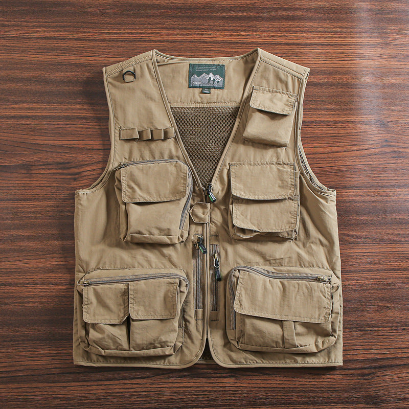 Men's Multifunctional Multi-Pocket Outdoor Jacket