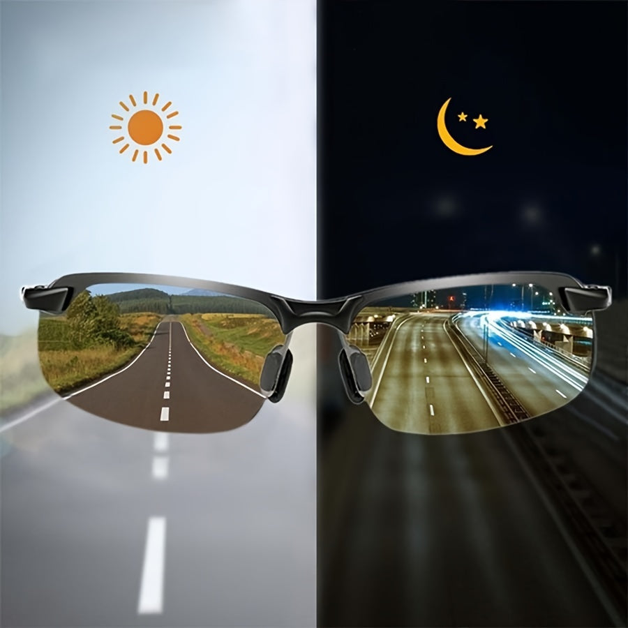 Men's Polarized Photochromic Sunglasses