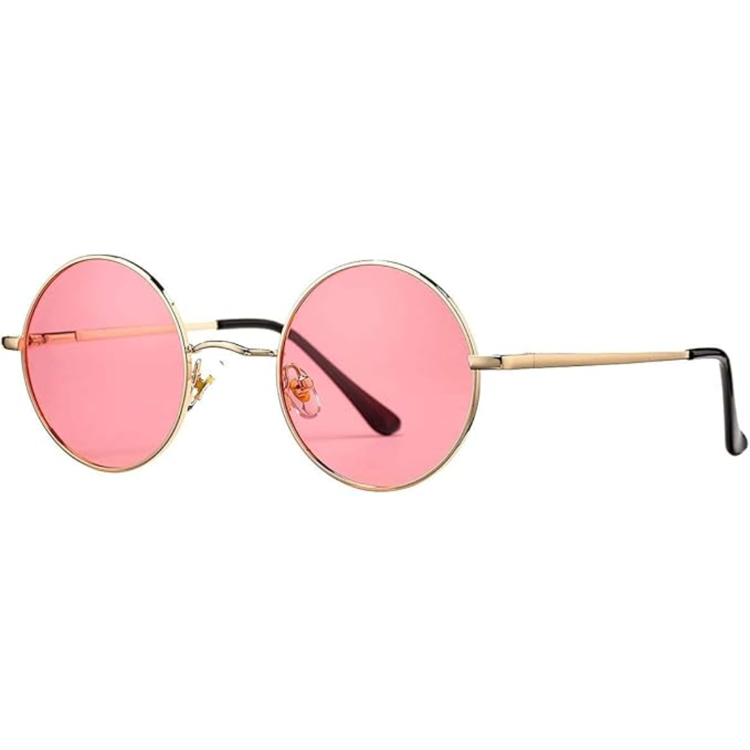 Men's Retro Round Polarized Sunglasses