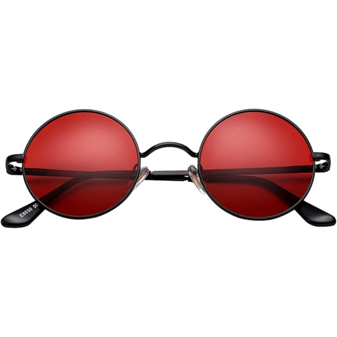 Men's Retro Round Polarized Sunglasses