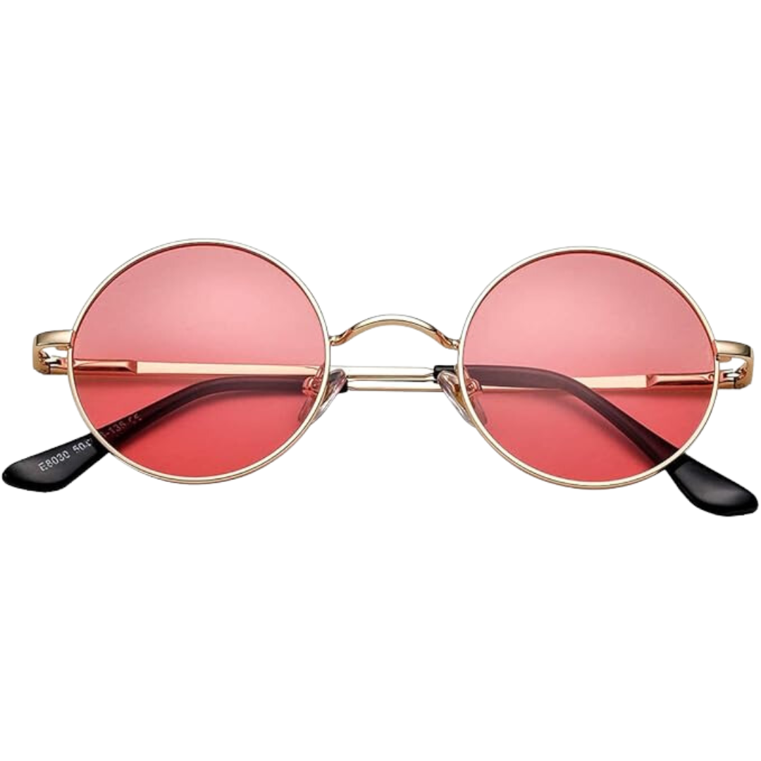 Men's Retro Round Polarized Sunglasses