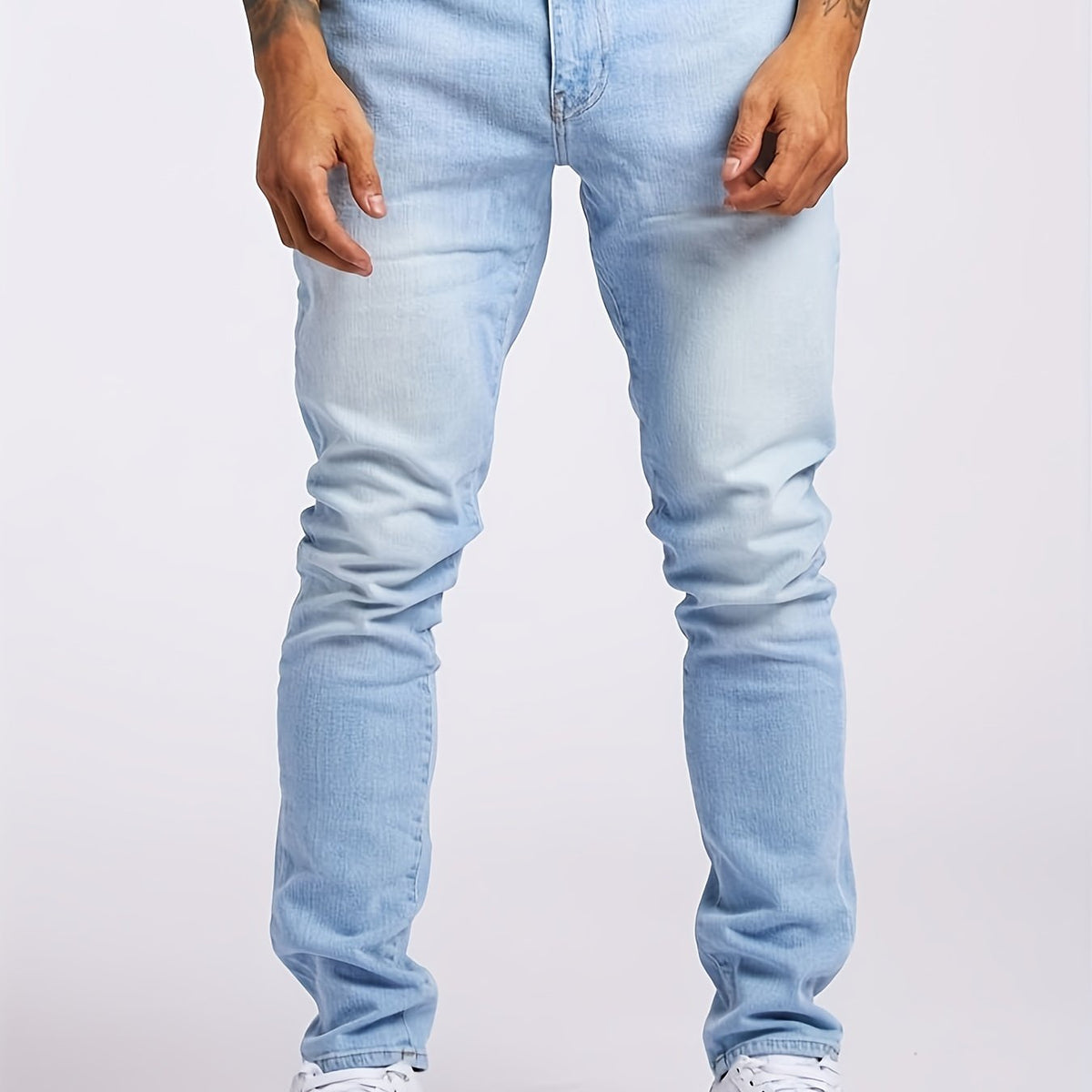 Men's Slim Fit Casual Stretch Denim Jeans
