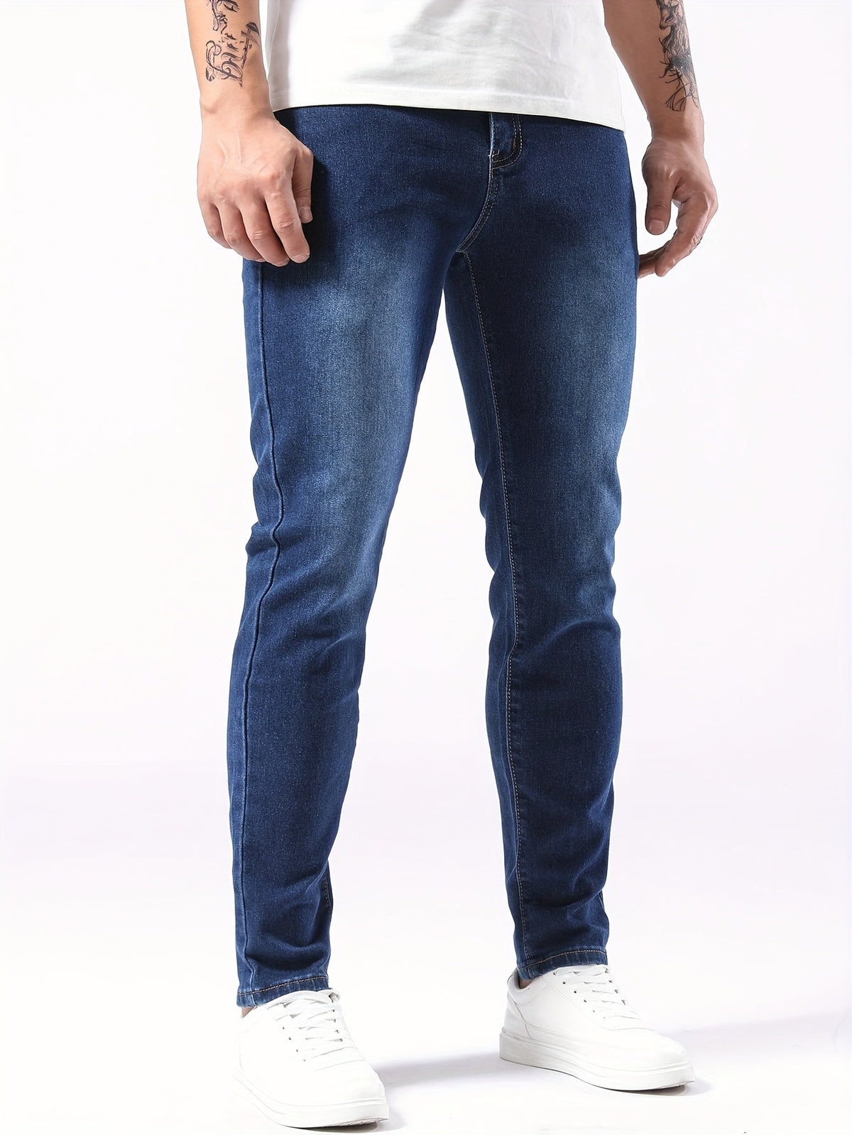 Men's Slim Fit Casual Stretch Denim Jeans