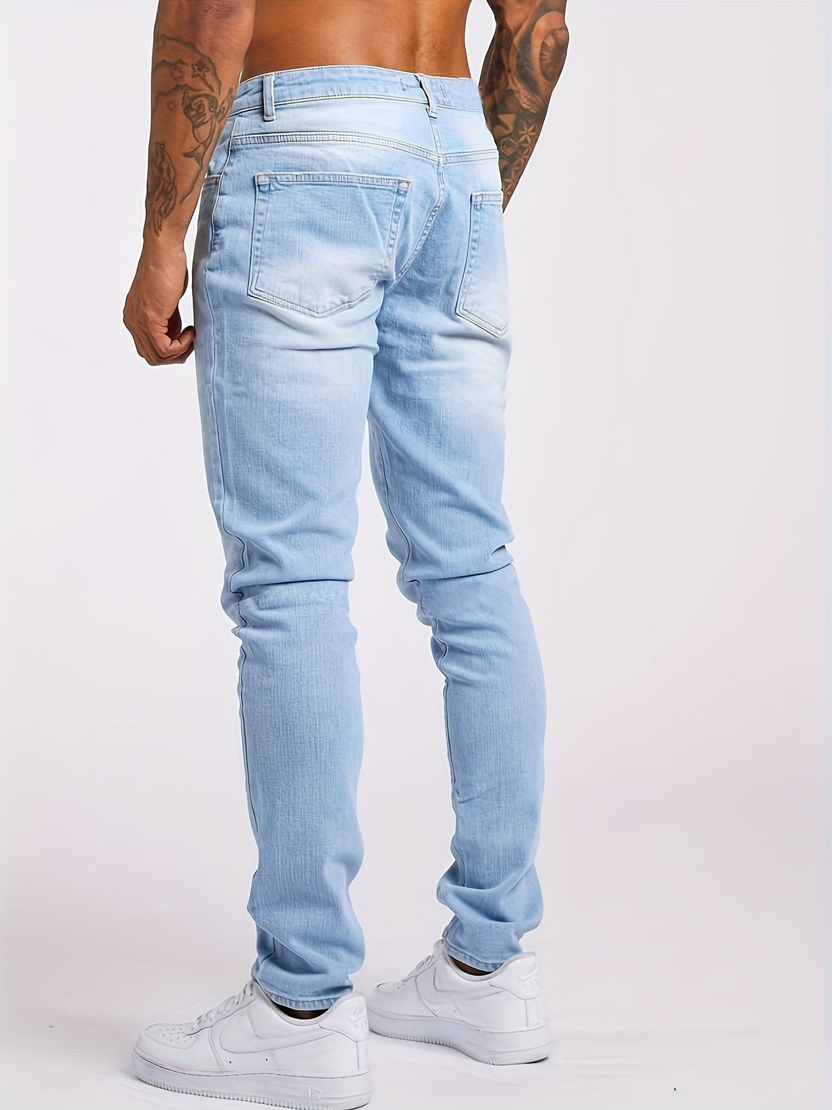 Men's Slim Fit Casual Stretch Denim Jeans
