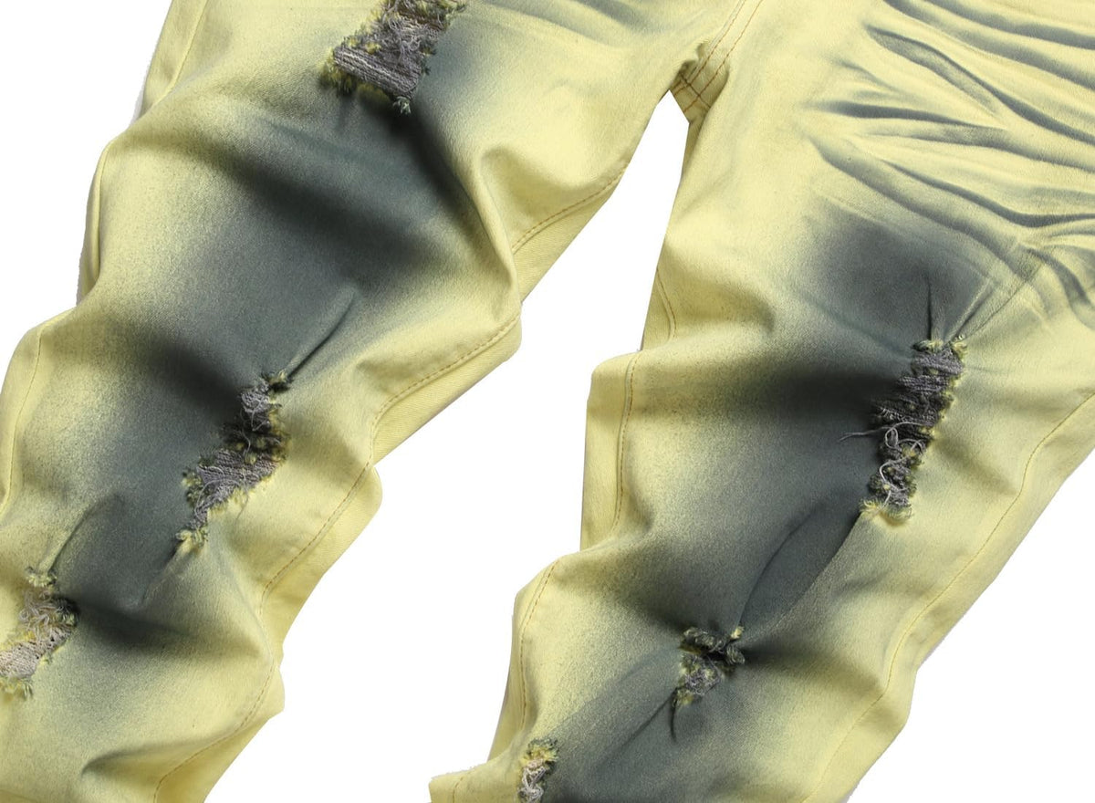 Men's Slim-Fit Ripped Jeans