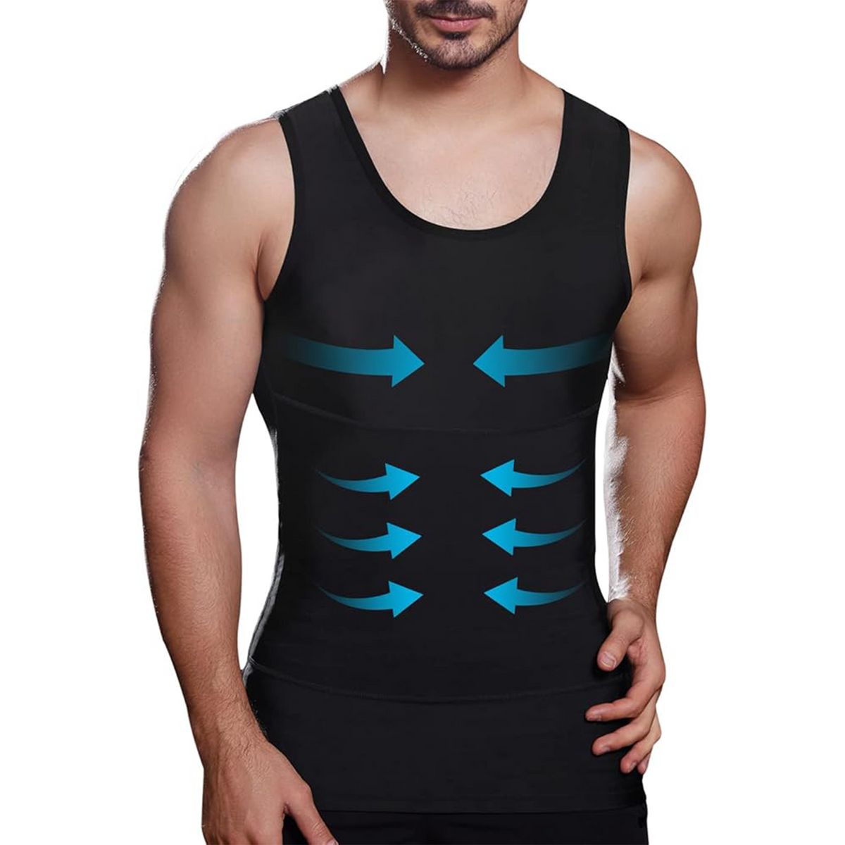 Men's Slimming Body-Shaping Undershirt
