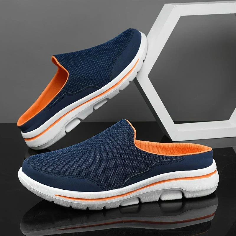 Men's Slippers - Breathable Comfort - Luxury