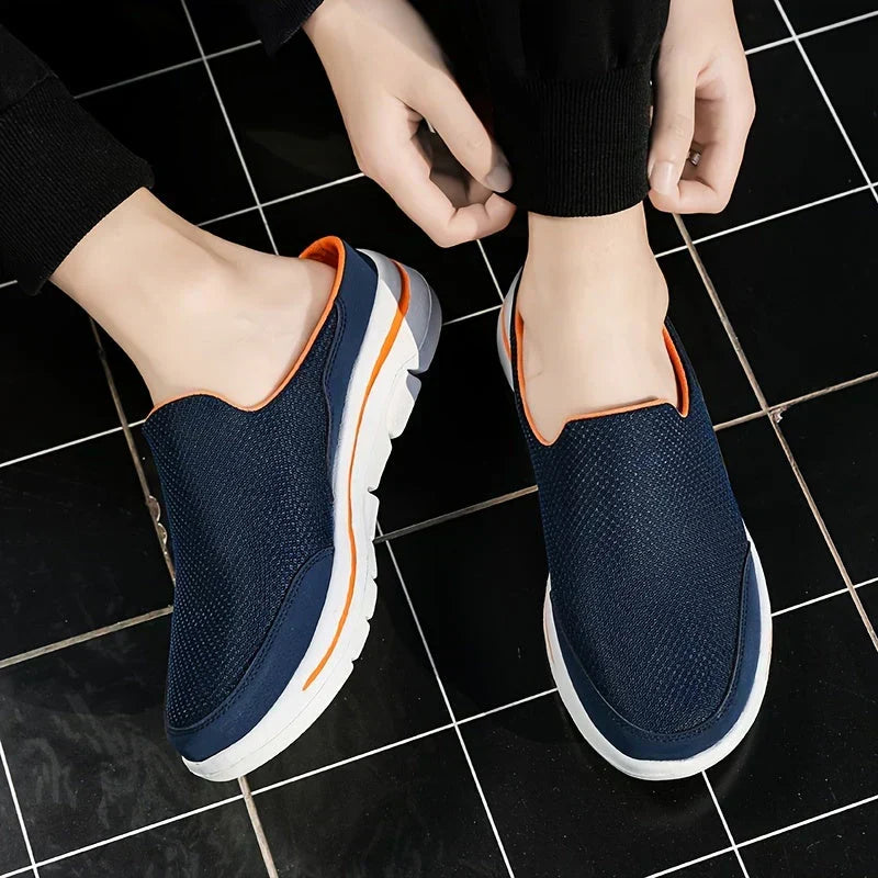 Men's Slippers - Breathable Comfort - Luxury