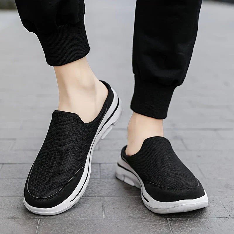 Men's Slippers - Breathable Comfort - Luxury