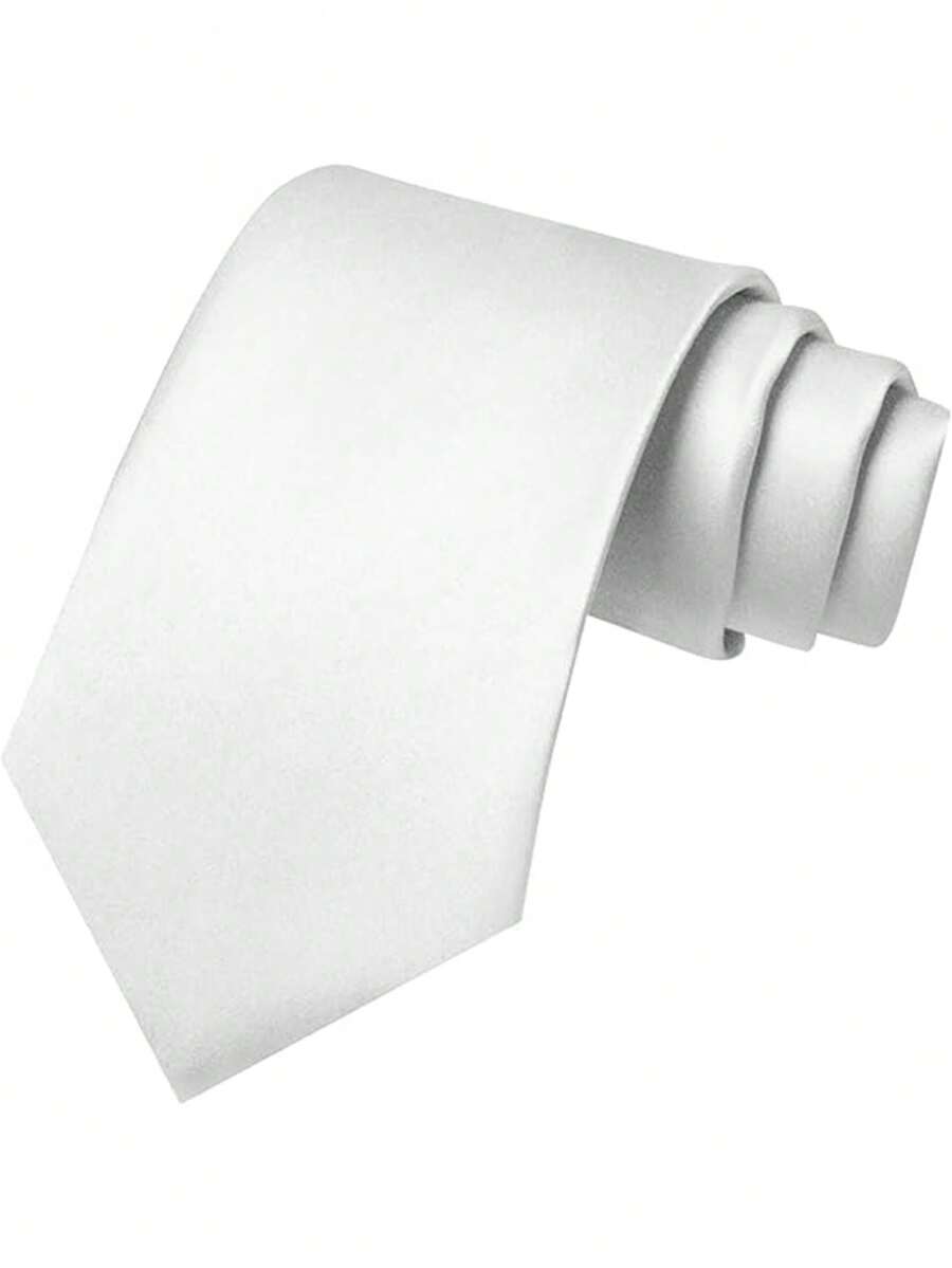 Men's Solid Color Tie
