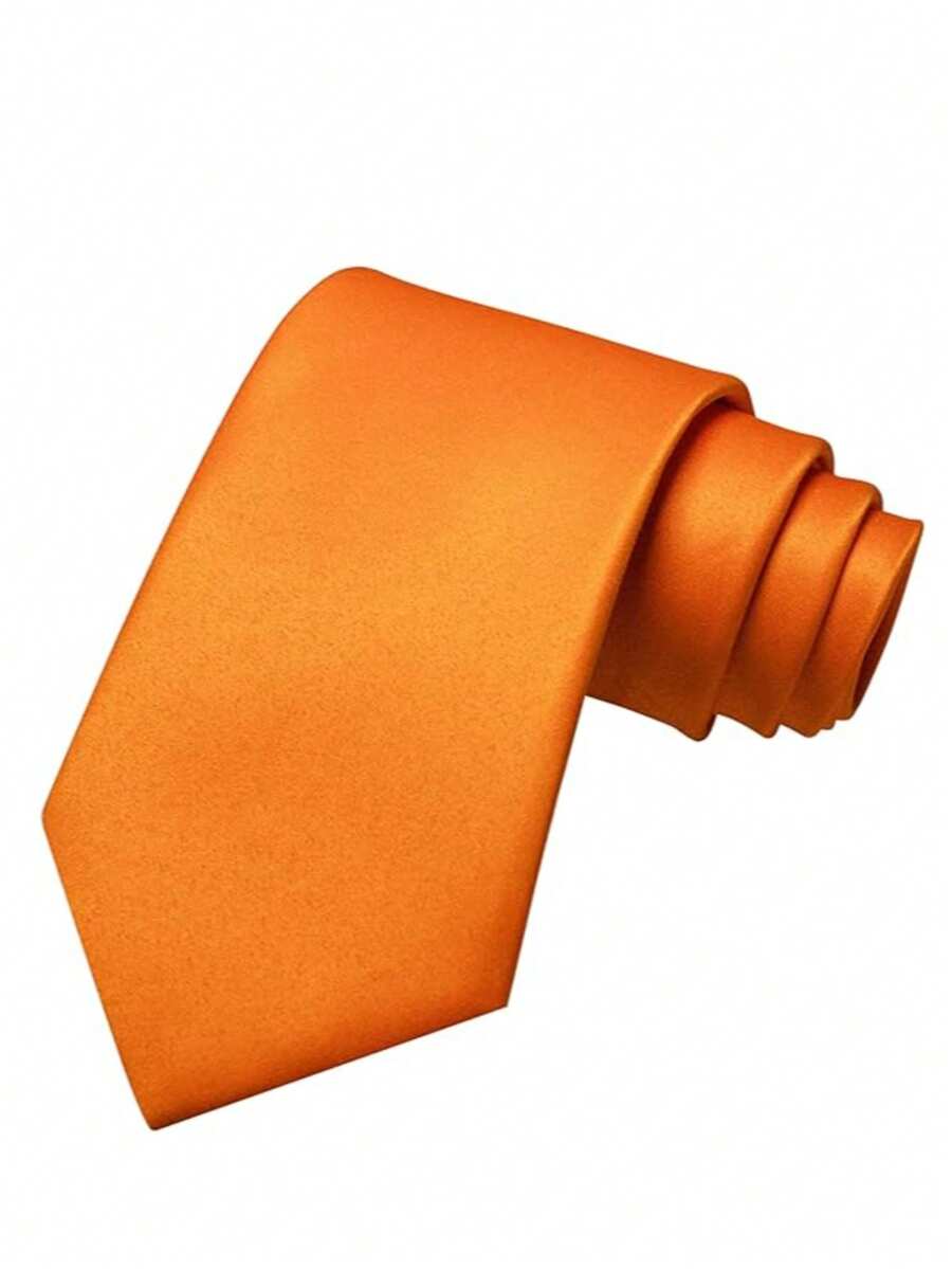 Men's Solid Color Tie