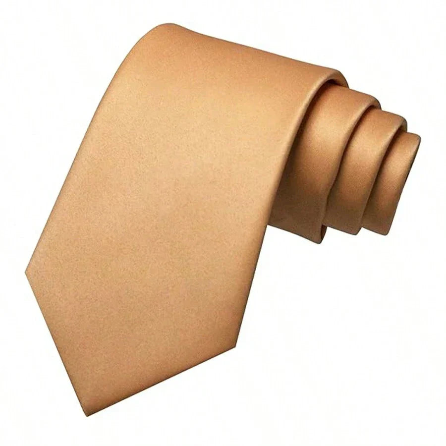 Men's Solid Color Tie