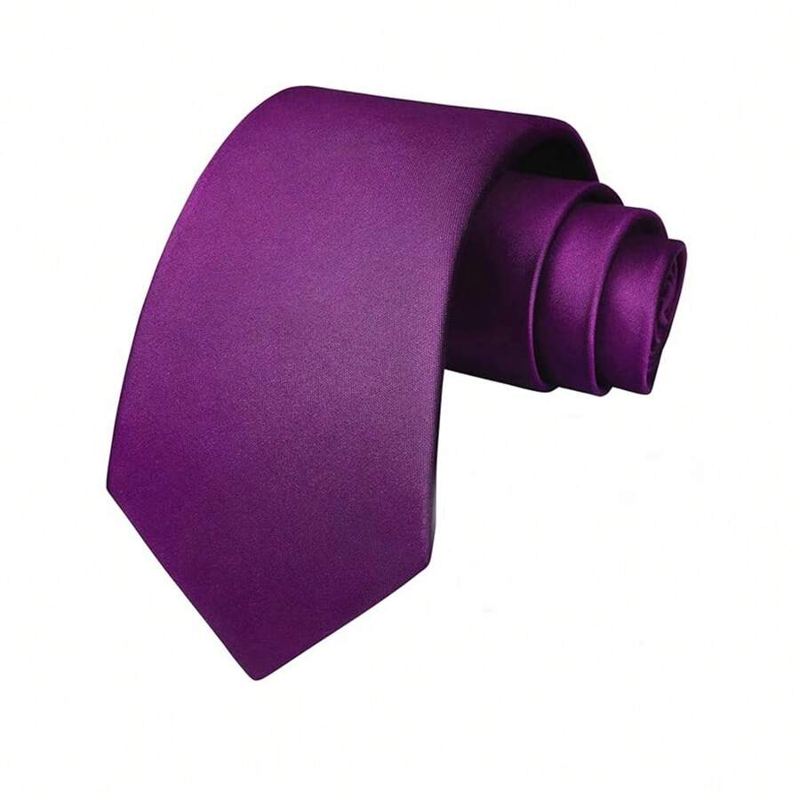 Men's Solid Color Tie