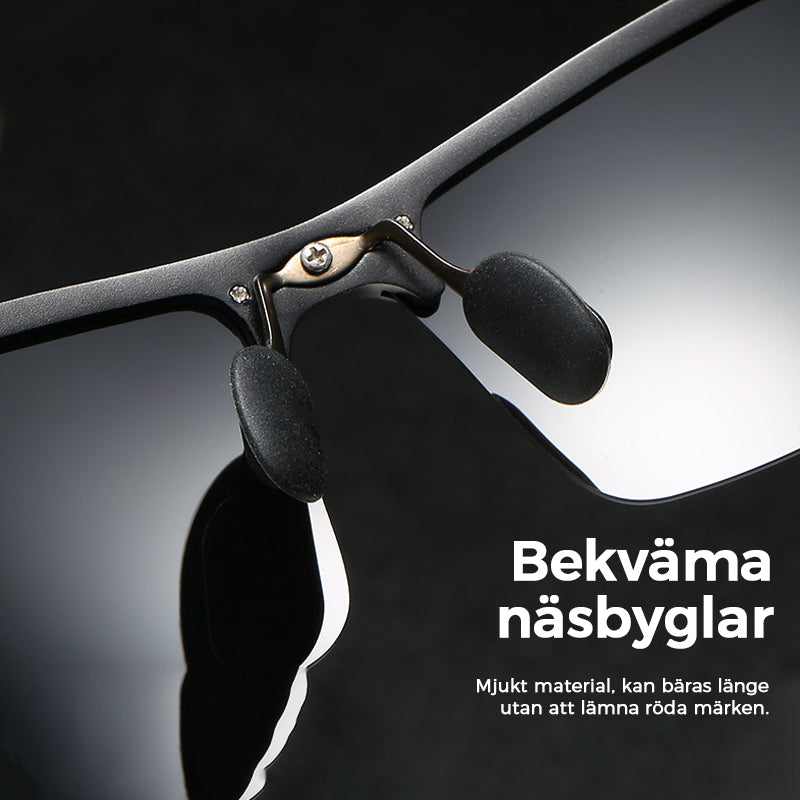 Men's Sunglasses with Photochromic Polarized Lenses