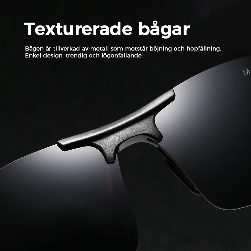 Men's Sunglasses with Photochromic Polarized Lenses