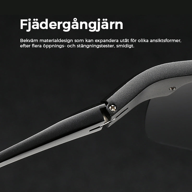 Men's Sunglasses with Photochromic Polarized Lenses
