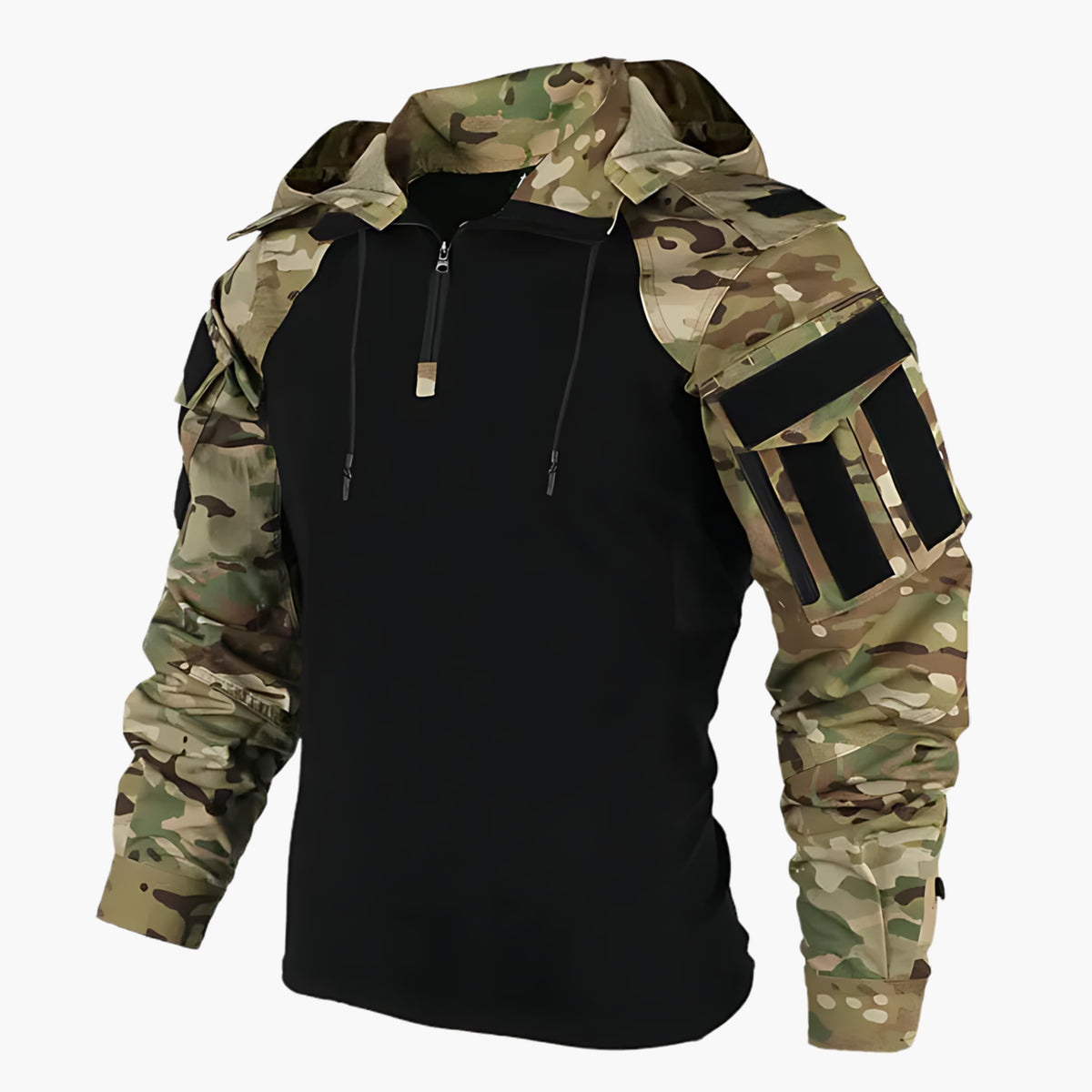 Men's Tactical Fleece Jacket - Warm Military & Outdoor Fleece Sweater