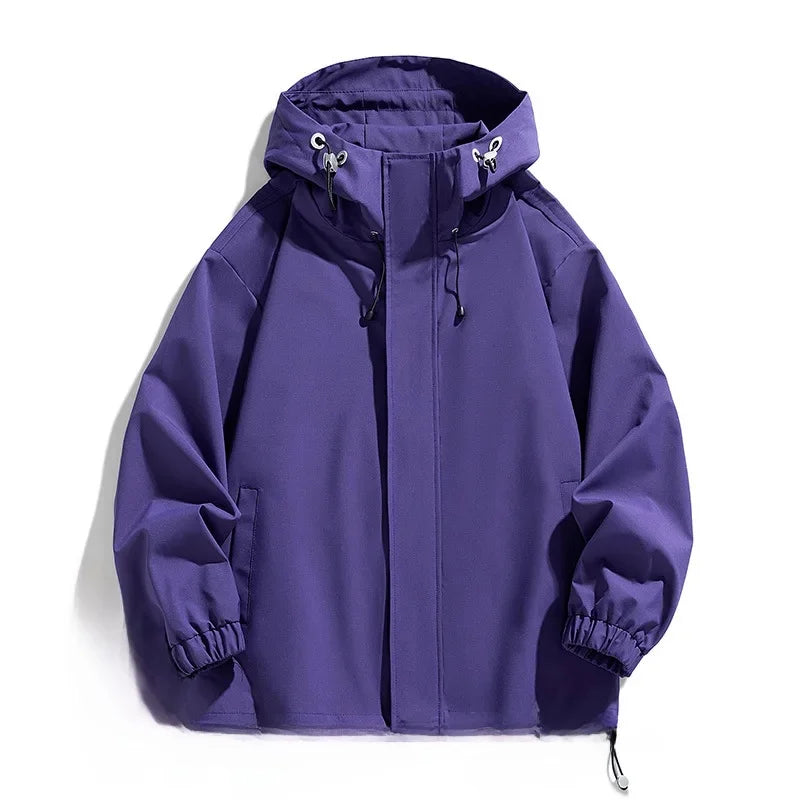 Men's Warm and Windproof Hooded Winter Ski Jacket