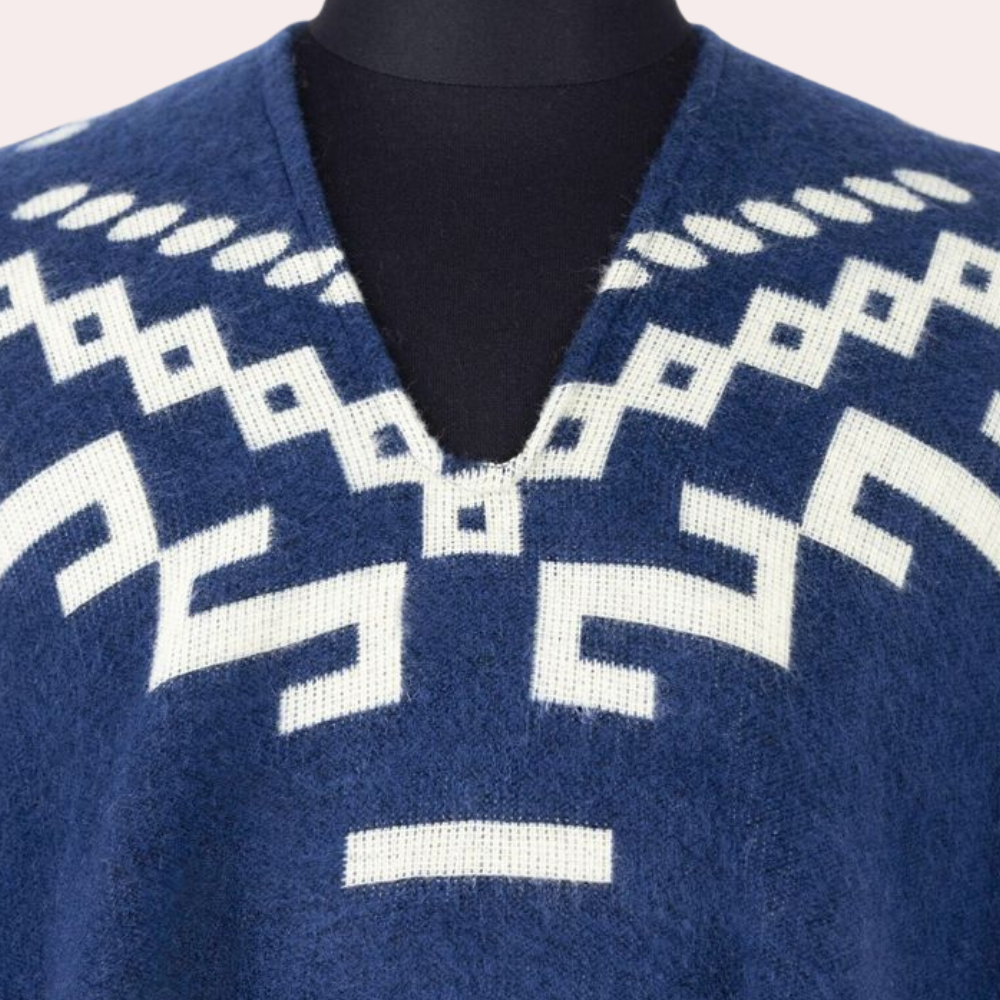Men's Warm Autumn Poncho