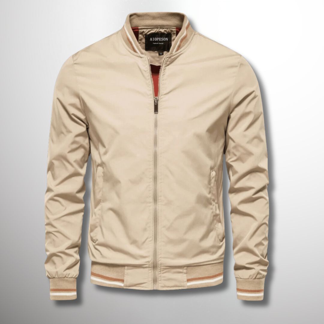 Men's Waterproof Zip-Up Jacket | Ideal for Autumn